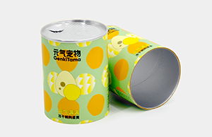 圓形紙筒適用于寵物食品包裝嗎？