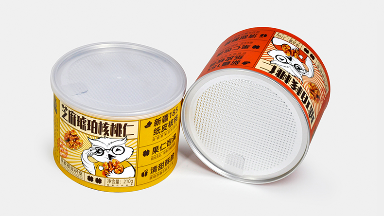 哪一種紙罐包裝更適合休閑食品？